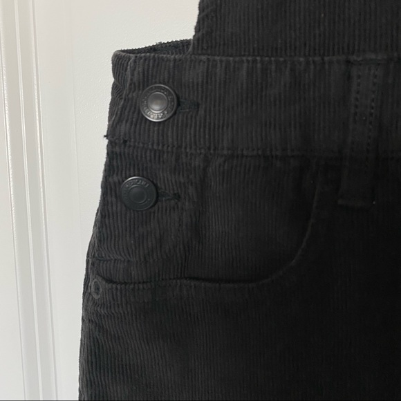 NWOT American Eagle Corduroy Dress Overall BLACK - SIZE M - Picture 6 of 7